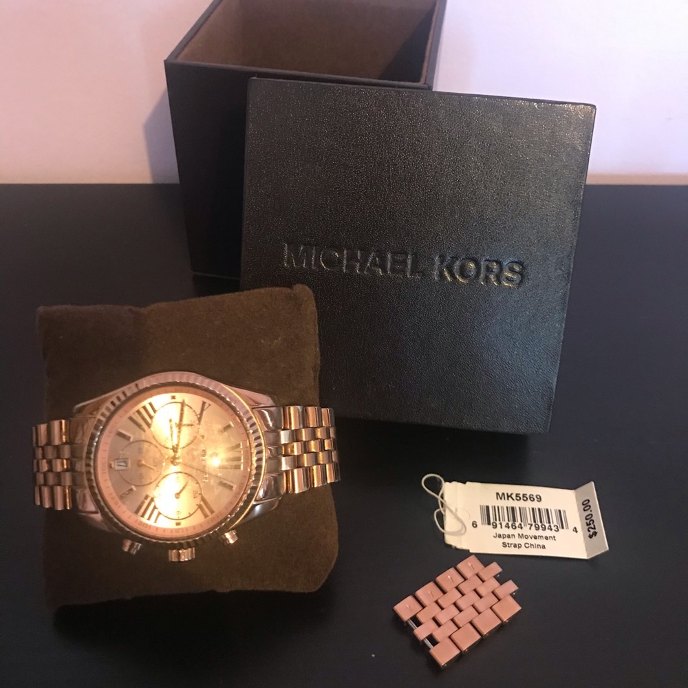 Rose Gold Michael Kors Watch